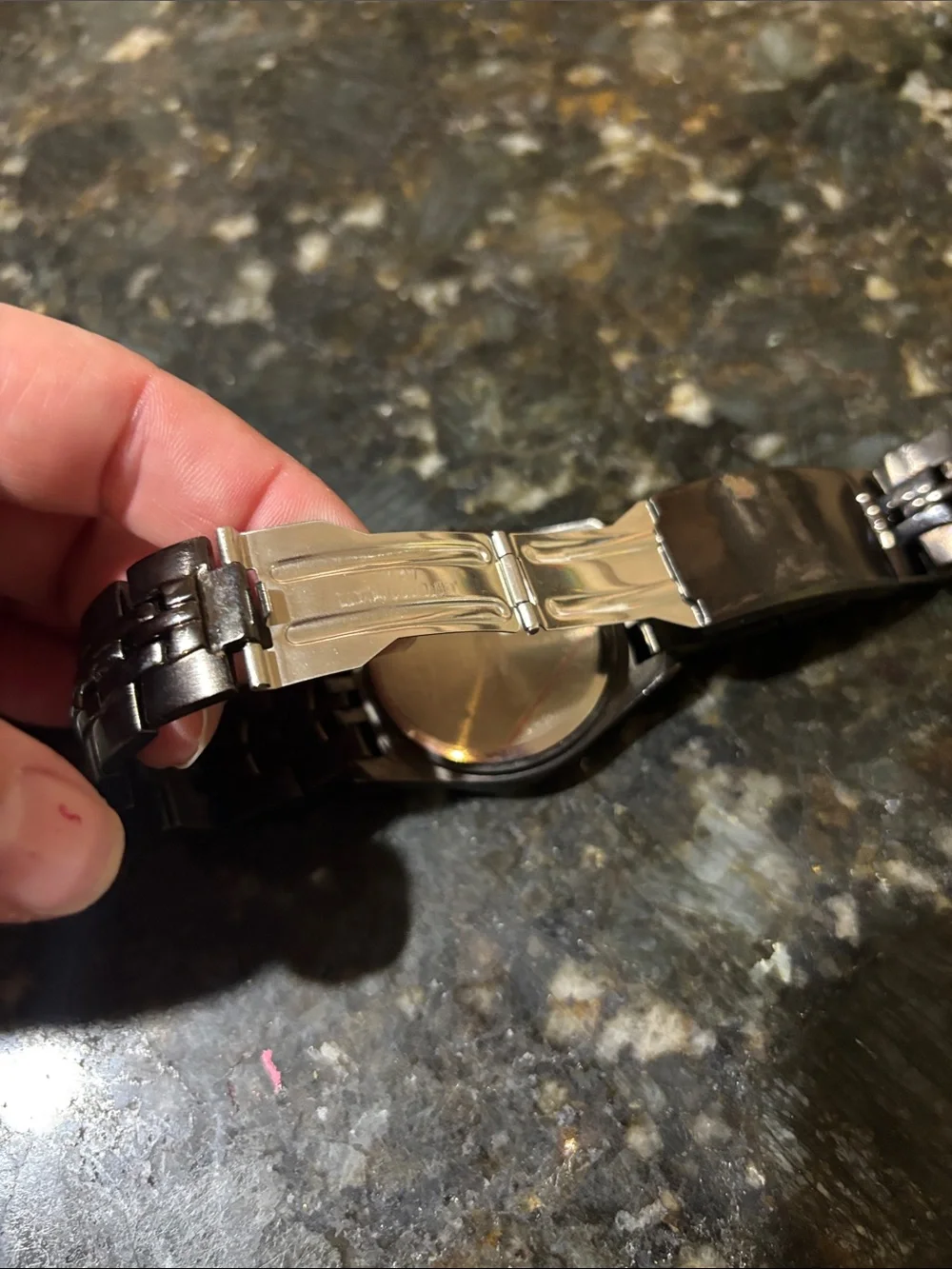 Quartz men’s metal watch!!